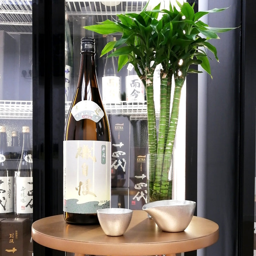 磯自慢 寒造り 本釀造 低温貯蔵酒 1800ml