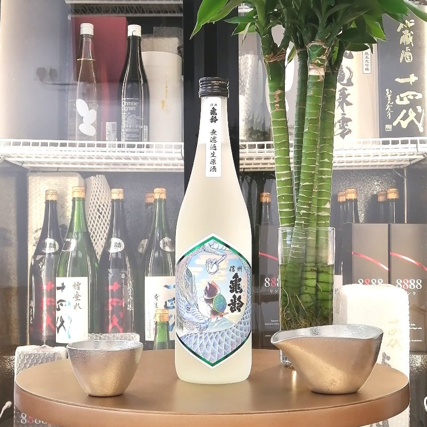 信州龜齡 真里ラベル 山恵錦 純米吟釀 無過濾生原酒 720ml - 灣聚清酒 | GreaterBaySake - Sake - 信州龜齡