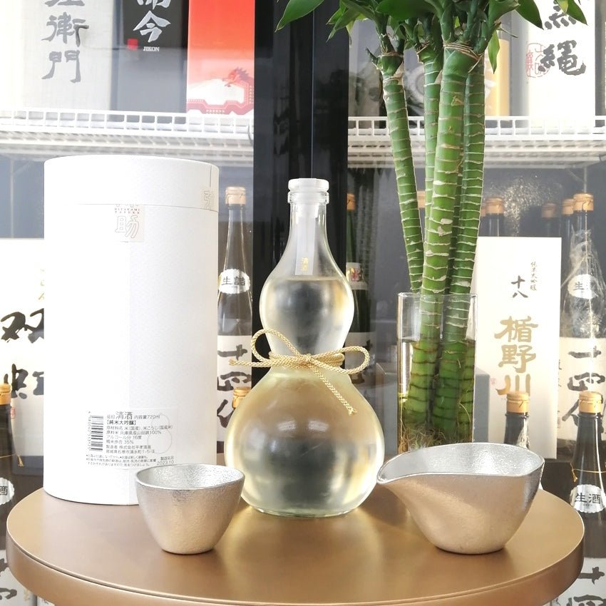 日高見 彌助 純米大吟釀 720ml (透明葫蘆瓶) - 灣聚清酒 | GreaterBaySake - Sake - 日高見
