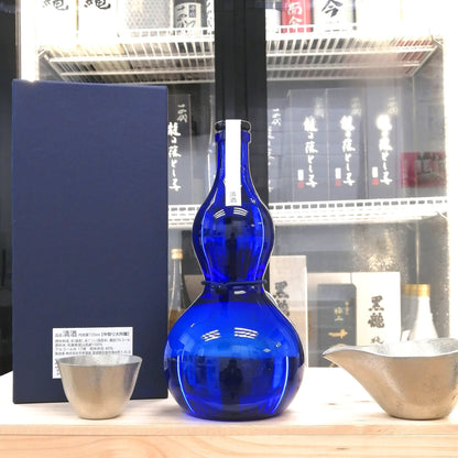 日高見 中取り 大吟釀 勝色 720ml (藍色葫蘆瓶) - 灣聚清酒 | GreaterBaySake - Sake - 日高見