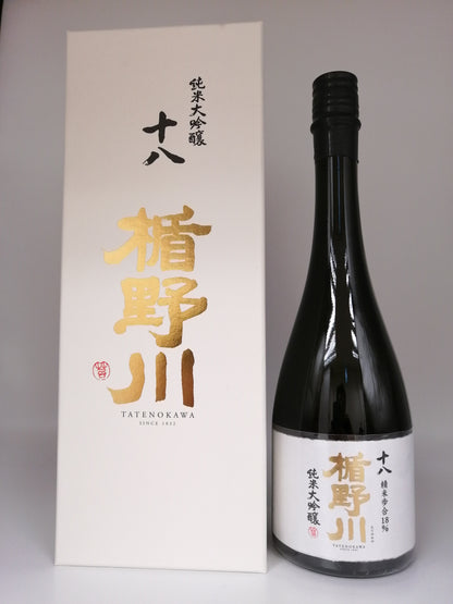 楯野川 十八 純米大吟釀 720ml