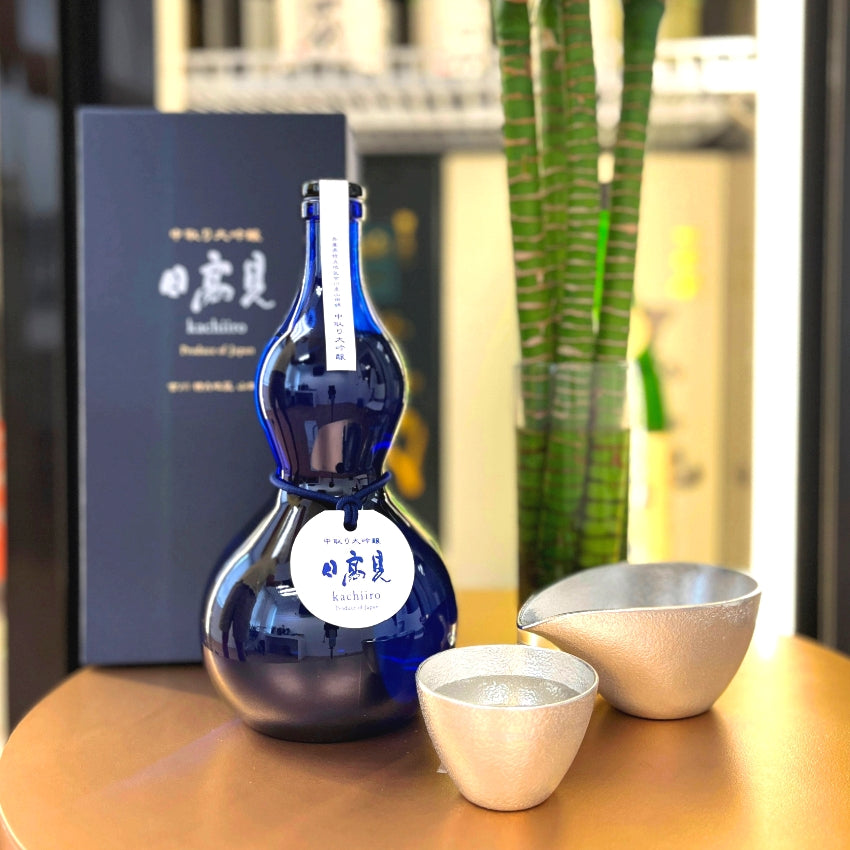 日高見 中取り 大吟釀 勝色 720ml (藍色葫蘆瓶)