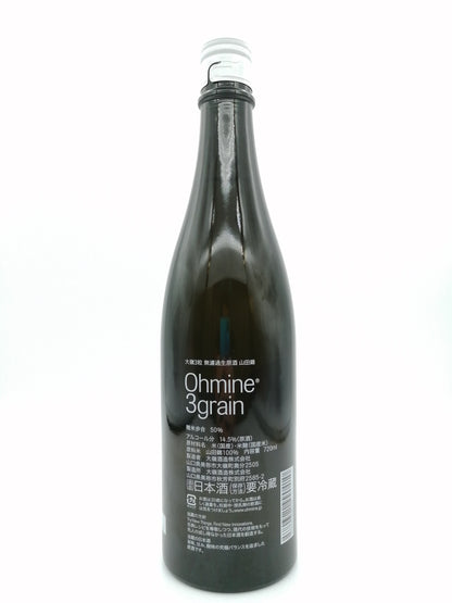 大嶺 3粒 山田錦 無濾過生原酒 720ml